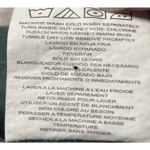 Wrangler Riggs Workwear Shirt Long Sleeve Button Up Men's XL 3W501FG Green - Picture 6 of 7